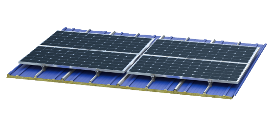 BS5T Mineral Wool Solar Capped Panel